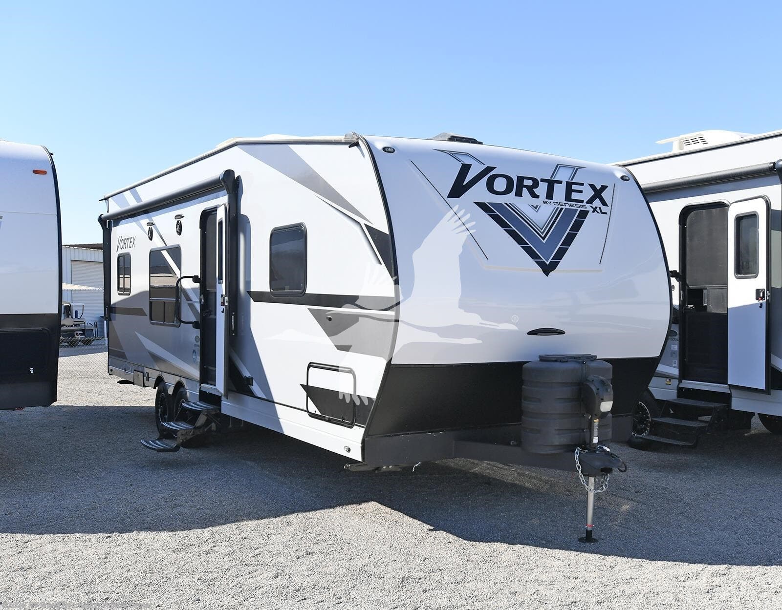 2026 Genesis Supreme Vortex V2515FSXL - New Toy Hauler For Sale by RV World Recreation Vehicle Center in Yuma, Arizona features Air Conditioning