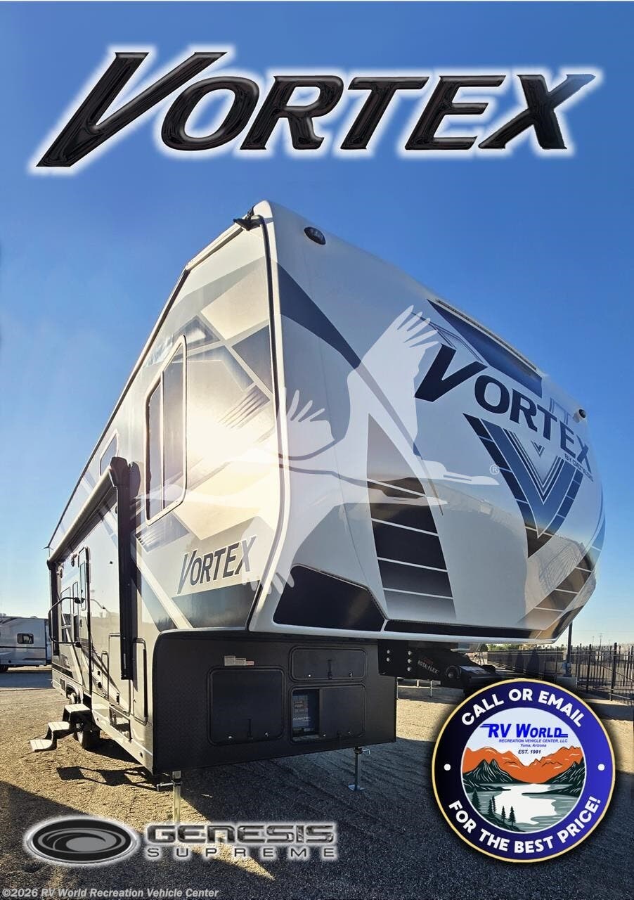 2026 Vortex 2814IKS by Genesis Supreme from RV World Recreation Vehicle Center in Yuma, Arizona
