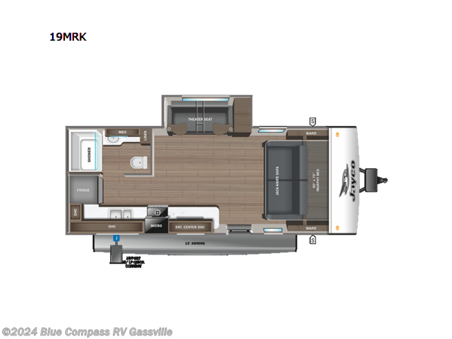 2024 Jayco Jay Feather 19MRK - New Travel Trailer For Sale by Blue Compass RV Gassville in Gassville, Arkansas