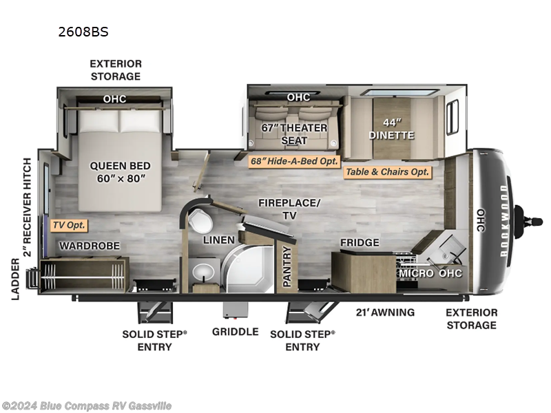 2024 Forest River Rockwood Ultra Lite 2608BS RV for Sale in Gassville