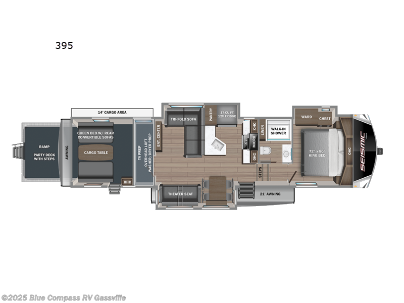 2024 Jayco Seismic 395 RV for Sale in Gassville, AR 72635 T86171