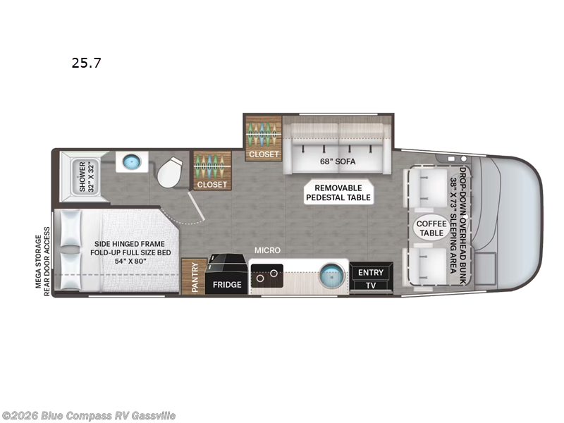 2024 Thor Motor Coach Vegas 25.7 RV for Sale in Gassville, AR 72635