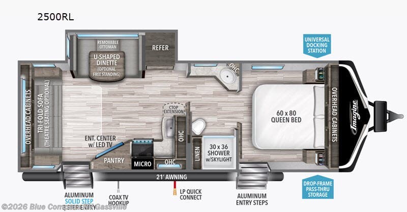 2020 Grand Design Imagine 2500RL RV for Sale in Gassville, AR 72635