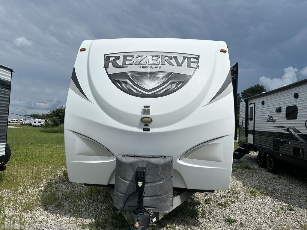 2016 CrossRoads Longhorn 33RL - Used Travel Trailer For Sale by Blue Compass RV Gassville in Gassville, Arkansas