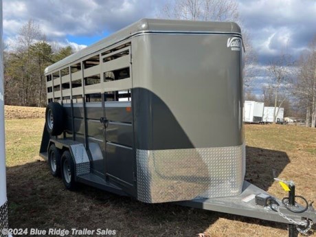 &lt;p&gt;2024 Valley 16&#39; BP Stock Trailer, 7&#39;x6&#39;8&quot;, Charcoal, Single Rear Door w/Slider, 1 Escape Door, Center Cut Gate, Interior Light, Tie Rings, Remote Dome Switch, Pressure Treated Wood Floor w/Mats, Radial Tires, Spare Tire GVWR 7000, Empty 3170, Carry 3830&lt;/p&gt;