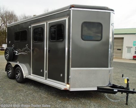 &lt;p&gt;END OF YEAR FLASH SALE!!! 2024 Homesteader 2H BP w/Dress (214FB), 7&#39;8&quot;x7&#39;, Charcoal, Shelby Flooring, All Aluminum Roof, Aluminum Lined Ceiling and Walls, Rear Ramp w/Curtain Doors w/Windows in the Curtains, Aluminum Wheels, Tubular &amp;amp; Removable Head &amp;amp; Shoulder Dividers, 2 Escape doors, 2 Saddle Racks, Bridle Racks, Blanket Bars, Brush Box, LED Lights, Loading Light at Rear Ramp, Dome Lights in Horse Area and Dressing Room, Hay Bags, Mounted Spare Tire, &amp;nbsp;GVWR 7000, Empty 3833, Carry 3167&amp;nbsp;&lt;/p&gt;