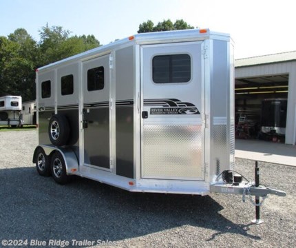 &lt;p&gt;Spring SALE!&lt;/p&gt;
&lt;p&gt;2024 River Valley 2H BP w/5ft Dress, 7&#39;6&quot;x6&#39;8&quot;, Silver Top/Charcoal Bottom, Shelby Floor, 2 Escape Doors, Rear Ramp w/Curtain Doors, Windows in the Curtain Doors, Removable Partition, Tubular Head and Shoulder Dividers, Window in the Dress Wall, Washable Floor in the Dress, 6 Bridle Hooks, 2 Saddle Racks, Brush Box, Spare Tire, GVWR 7000, Empty 3500, Carry 3500&amp;nbsp;&lt;/p&gt;