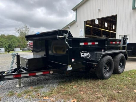 &lt;p&gt;2023 CAM Advantage Low Profile 5T Dump Trailer, 6x10, 10K, Slide Out Ladder Ramps, Triple-Acting Tailgate w/Chains, Slipper Spring Suspension, 20&#39; Remote Control, Lockable Pump Box, (6) Stake Pockets, (2) Electric Brake Axles, 12-V Deep cycle Battery, LED Lights, 7K Bolt-On Drop Leg Jack, Safety Chains, Diamond Plate Fenders, Mesh Tarp Roller Kit w/Anti Sail Rod, Side Board Brackets, Spare Tire Mount, Three Year Warranty, GVWR 9900, Empty 3000, Carry 6900&lt;/p&gt;