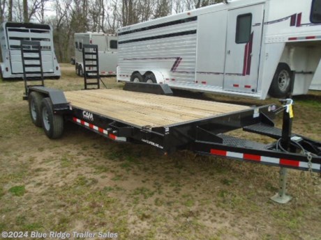 &lt;p&gt;2022 CAM (P5EC162C) 5 Ton Equipment Hauler w/Beavertail 16+2, 10K, Channel Frame, 82&quot; between the fenders, electric brakes on both axles, 5&#39; Quick Release Angle Ramps, Diamond Plate Fenders, 7K Bolt-On Drop Leg Jack, LED Lights, 6 D-Ring Tie Downs, Pressure-Treated Pine Decking, Silver Wheels, ONE Year Warranty, GVWR 11000, Empty 2740, Carry 8260&lt;/p&gt;