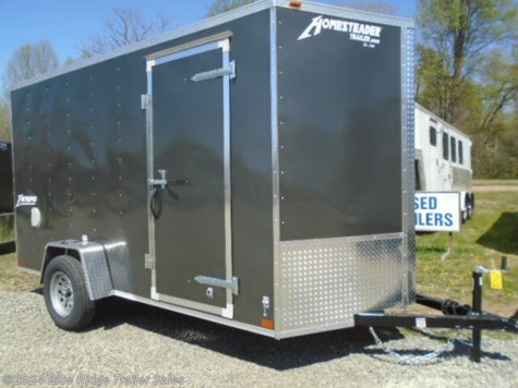 New 2023 Homesteader Intrepid 6x12, Rear Ramp, 6'6\" Tall For Sale by Blue Ridge Trailer Sales available in Ruckersville, Virginia