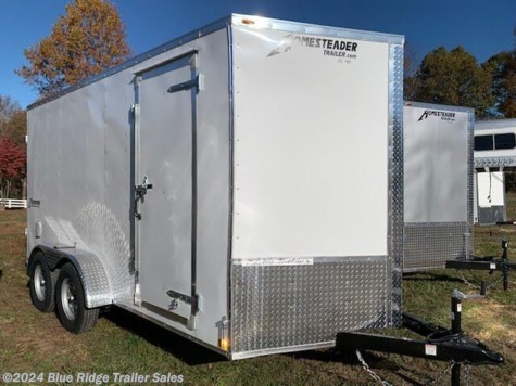 New 2024 Homesteader Intrepid 7x14, w/Double Doors, 6'6\" Tall For Sale by Blue Ridge Trailer Sales available in Ruckersville, Virginia