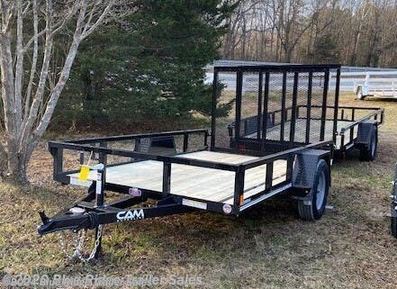 New 2023 CAM Superline 6x12 Tube Top w/Ramp For Sale by Blue Ridge Trailer Sales available in Ruckersville, Virginia