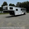 2010 Logan Coach Stockman 4H GN Weekender, 7'2\"x7'3  - Horse Trailer Used  in Ruckersville VA For Sale by Blue Ridge Trailer Sales call 434-216-4614 today for more info.