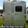 Blue Ridge Trailer Sales 2024 3H GN Slant Load w/Dress, 7'8\"x7'  Horse Trailer by Homesteader | Ruckersville, Virginia