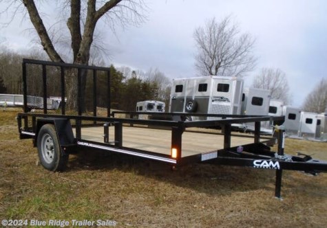 New 2023 CAM Superline 7x12 Tube Top w/Ramp For Sale by Blue Ridge Trailer Sales available in Ruckersville, Virginia