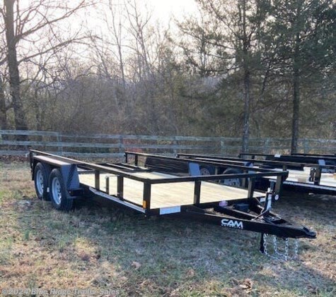 New 2024 CAM Superline 7x14 TA Tube Top w/Ramp, 7K For Sale by Blue Ridge Trailer Sales available in Ruckersville, Virginia
