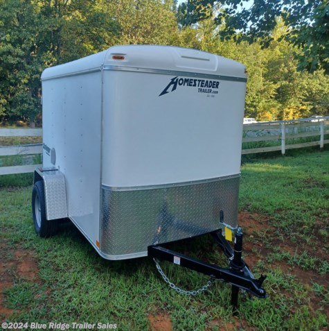 New 2024 Homesteader Challenger 5x8 Rear Door, 5'8\" Tall For Sale by Blue Ridge Trailer Sales available in Ruckersville, Virginia