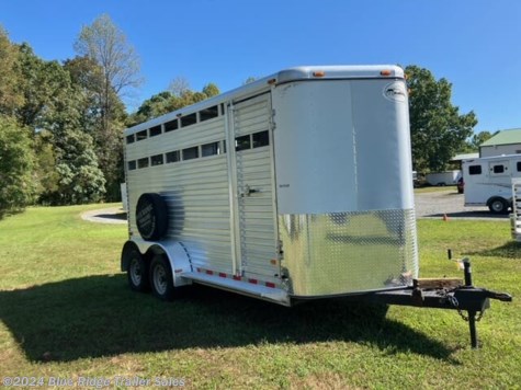 Used 2002 Sundowner Horse 2H BP 16' Stock, 7'6\"x6'9\" For Sale by Blue Ridge Trailer Sales available in Ruckersville, Virginia