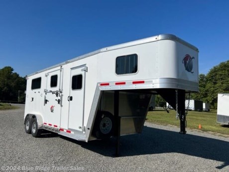 &lt;p&gt;END OF YEAR SALE!! 2024 Kiefer Genesis 2H GN w/4&#39; Dress &amp;amp; Side Ramp, 7&#39;6&quot;x7&#39;2&quot;, White, All Aluminum, Shelby Flooring in HA, Rear Ramp w/Curtain Doors w/Windows in Curtains, Removable Partitions, Tubular Head and Shoulder Dividers, Escape Door w/Drop Down Wndow, 54&#39; Side Ramp w/Curtain Door w/Window in Curtain, Aluminum Floor w/Mats in Dress, Window in Dress Wall, Bridle Racks, 2 Saddle Racks, Brush Box, Windows in GN, Loading Lights, Torsion Axles, Spare Tire. 8yr Warranty GVWR 14000, Empty 5120, Carry 8880&amp;nbsp;&lt;/p&gt;