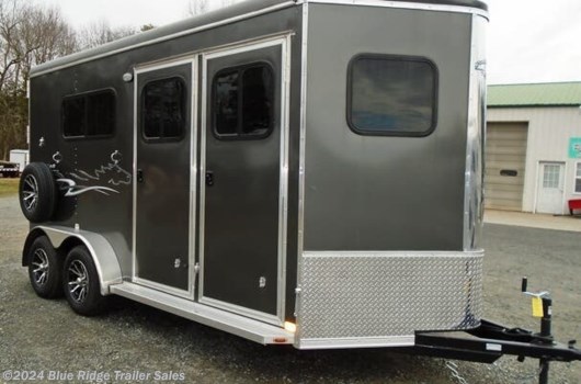 2 Horse Trailer - 2024 Homesteader Stallion 2H BP Straight Load w/Dress, 7'8"x7' available New in Ruckersville, VA