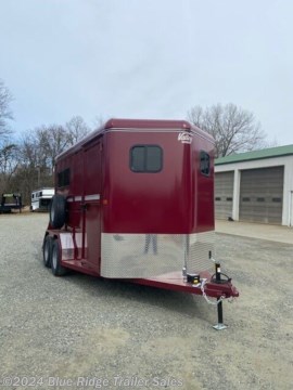 &lt;p&gt;2024 Valley 2H BP Thoroughbred Trailer, 7&#39;6&quot;x6&#39;8&quot;, 14&quot; Long, Maroon, Double Doors w/Windows in Doors, 2 Escape Doors, Remote Dome Switch, Pressure Treated Wood Floor w/Mats, Removable Partition, Wood Lined, 3 Saddle Racks, Bridle Hooks, Brush Box, Inside Ties, Stone Guard on Front and Fenders, Spare Tire, GVWR 7000, Empty 3540, Carry 3460&lt;/p&gt;