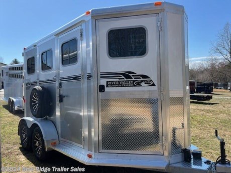 &lt;p&gt;2024 River Valley 2H BP w/3ft Dress, 7&#39;6&quot;x6&#39;8&quot;, White Top/Silver Bottom, Shelby Floor, 84&quot; Stalls, 2 Escape Doors, Rear Ramp w/Curtain Doors, Windows in the Curtain Doors, Removable Partition, Tubular Head and Shoulder Dividers, Window in the Dress Wall, Washable Floor in the Dress, 6 Bridle Hooks, 2 Saddle Racks, Brush Box, Spare Tire, GVWR 7000, Empty 3280, Carry 3720&amp;nbsp;&lt;/p&gt;