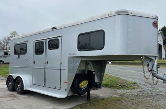 2 Horse Trailer - 2019 Sundowner Charter 2H GN w/Dress, 7'6"x6'9" available Used in Ruckersville, VA