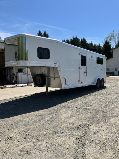 2004 Genesis 2+1 GN w/Side Ramp &amp; Dress, 7&apos;6&quot;x7&apos; - MAKE OFFER! by Kiefer Built from Blue Ridge Trailer Sales in Ruckersville, Virginia