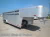 2023 Platinum Coach 24' stock trailer 8 WIDE AND 7 TALL!!! 6 Head Livestock Trailer For Sale at Circle M Trailers in Kaufman, Texas