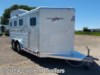 2024 Platinum Coach 3 horse bumper pull  8 WIDE + MANGERS 3 Horse Trailer For Sale at Circle M Trailers in Kaufman, Texas