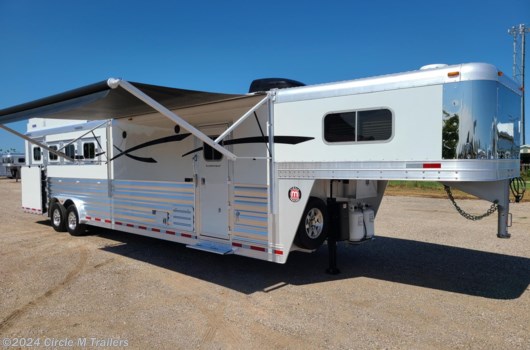 4 Horse Trailer - 2025 Platinum Coach Outlaw 4 Horse 12' 8" OUTLAW SIDE LOAD available New in Kaufman, TX