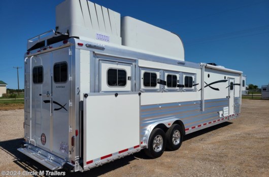 4 Horse Trailer - 2025 Platinum Coach Outlaw 4 Horse 12' 8" OUTLAW SIDE LOAD available New in Kaufman, TX