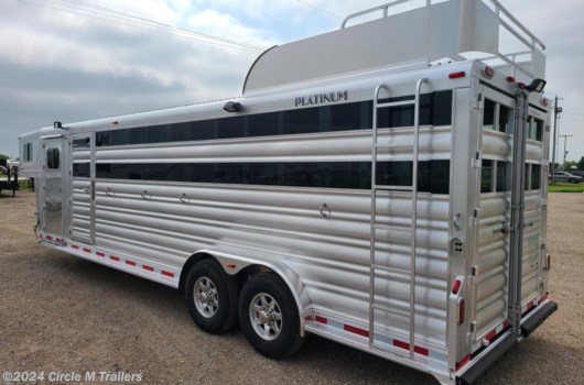 4 Head Livestock Trailer - 2024 Platinum Coach 26' Stock Combo 7'6" wide..THE PERFECT TRAILER available New in Kaufman, TX