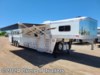 2025 Platinum Coach Outlaw 4H 16' 6" side/slide WI-FI Smart TV's!! OUTLAW 4 Horse Trailer For Sale at Circle M Trailers in Kaufman, Texas