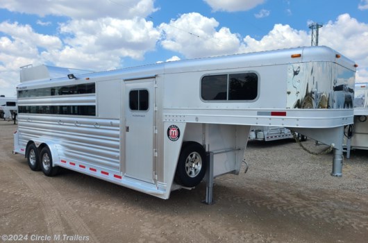 6 Horse Trailer - 2024 Platinum Coach 22' Stock Combo 7'6" wide..SWING OUT SADDLE RACK! available New in Kaufman, TX