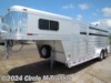 2023 Platinum Coach 4 horse 2' SW 7'6" wide 3 Horse Trailer For Sale at Circle M Trailers in Kaufman, Texas