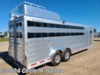 New 6 Head Livestock Trailer - 2024 Platinum Coach 25' Stock Combo 7'6" Wide..SWING OUT SADDLE RACK! Livestock Trailer for sale in Kaufman, TX