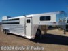2024 Platinum Coach 6 Horse  7'6" Wide TRAINER Swing Out Saddle Rack!! 6 Horse Trailer For Sale at Circle M Trailers in Kaufman, Texas