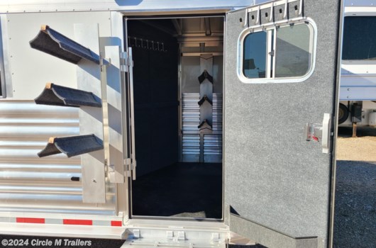 6 Horse Trailer - 2024 Platinum Coach 6 Horse  7'6" Wide TRAINER Swing Out Saddle Rack!! available New in Kaufman, TX