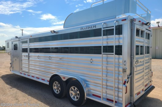 6 Horse Trailer - 2024 Platinum Coach 24' Perfect Ranch Hand Trailer available New in Kaufman, TX