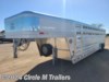 2024 Platinum Coach 28' Stock Trailer 8 Wide with 2-8,000# axles