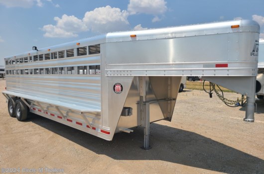 6 Head Livestock Trailer - 2024 Platinum Coach 24' BAR TOP FENDER...READY FOR THE RANCH!! available New in Kaufman, TX