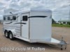 2024 Platinum Coach 3 Horse Bumper Pull MANGERS 3 Horse Trailer For Sale at Circle M Trailers in Kaufman, Texas
