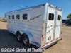 2013 Platinum Coach Silver 3 Horse 4' Short Wall, SUPERCLEAN!