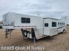 2023 Elite Trailers Side Load Slant 5 Horse Side-Slide-Air Ride Couch & Dinette