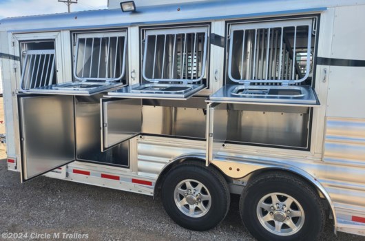 4 Horse Trailer - 2024 Platinum Coach 8 Wide Platinum 4 HBP With MANGERS available New in Kaufman, TX