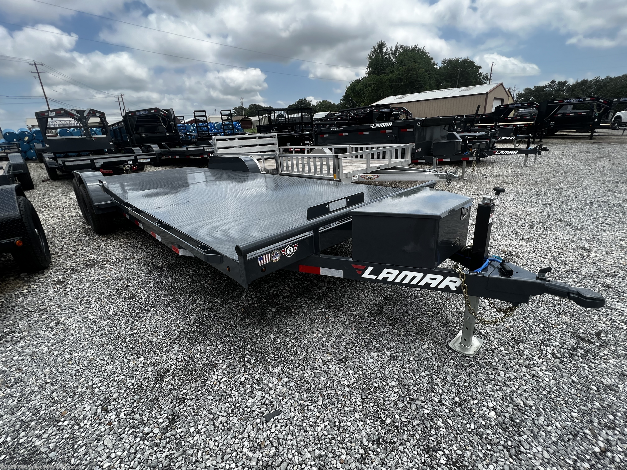 2023 Lamar - New Car Hauler Trailer for sale by 380 Trailer Sales & Rental in Princeton, Texas