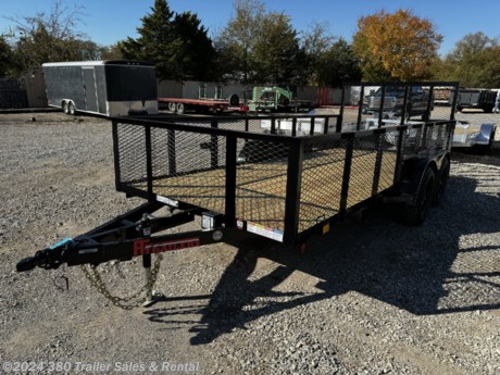 &lt;p&gt;77&quot;x16&#39; Utility 7K&lt;/p&gt;
&lt;p&gt;(2) 3.5K Axles&lt;/p&gt;
&lt;p&gt;(1) Electric Brake&lt;/p&gt;
&lt;p&gt;4&#39; Gate with 2 spring assists&lt;/p&gt;
&lt;p&gt;Angle Top&lt;/p&gt;
&lt;p&gt;Angle Frame&lt;/p&gt;
&lt;p&gt;24&quot; Expanded Sides&lt;/p&gt;
&lt;p&gt;2K Pipe mount top wind jack&lt;/p&gt;
&lt;p&gt;Spare Mount&lt;/p&gt;