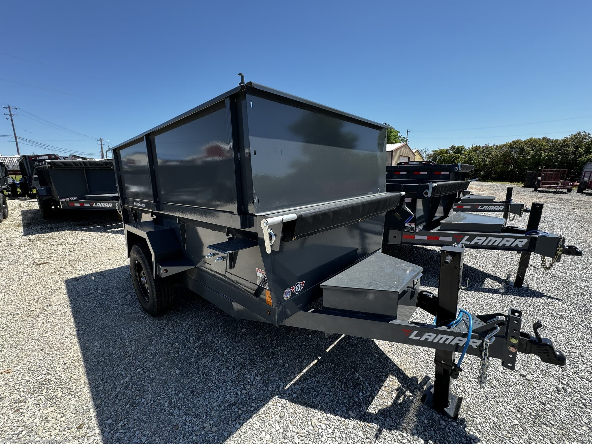 2024 Lamar - New Dump (Heavy Duty) Trailer for sale by 380 Trailer Sales & Rental in Princeton, Texas
