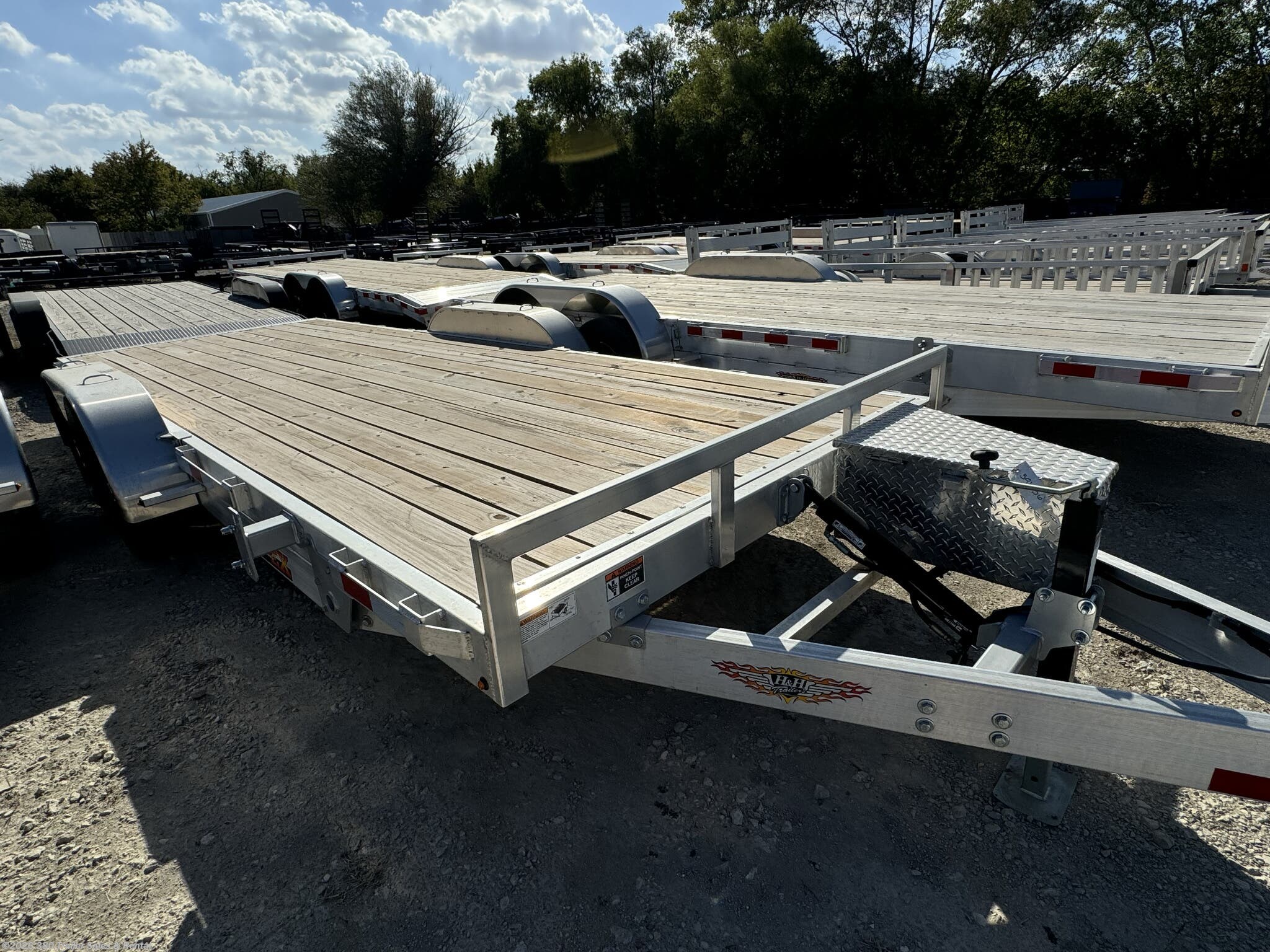 2024 H&H - New Car Hauler Trailer for sale by 380 Trailer Sales & Rental in Princeton, Texas